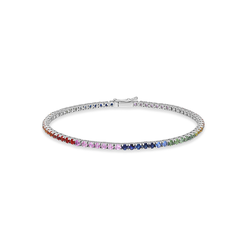 Round Confetti Bracelet (3mm)